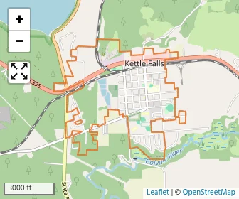 Area schools map